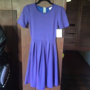 NWT Lularoe striped Amelia dress XXS